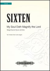 My Soul Doth Magnify the Lord SATB choral sheet music cover